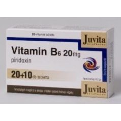 Jutavit vitamin b6 20mg tabletta 30db