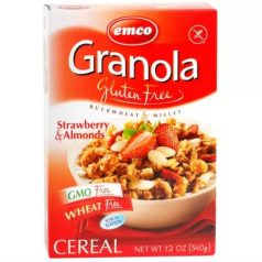 GLUTÉNMENTES GRANOLA MÜZLI EPERREL ÉS MANDULÁVAL 340G