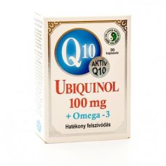   DR.CHEN Q10 UBIQUINOL 100MG+OMEGA3 LÁGYZSELATIN KAPSZULA 30DB