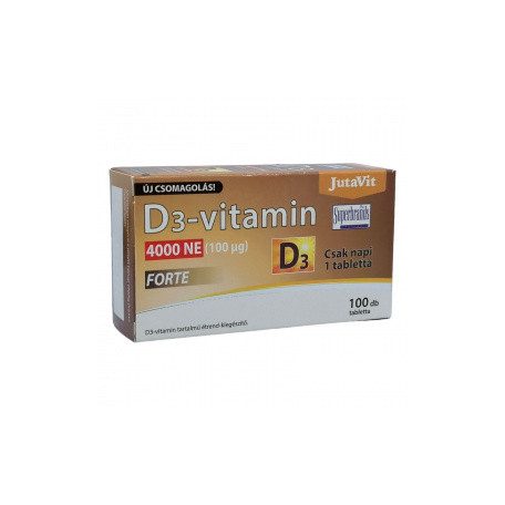 JUTAVIT D3 VITAMIN 4000NE FORTE TABLETTA 100DB