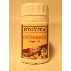 FITOVITAL GYÖMBÉR KAPSZULA 60DB