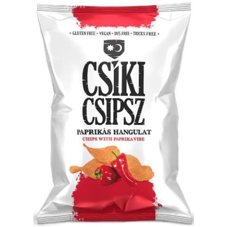 GLUTÉNMENTES CSÍKI CSIPSZ PAPRIKÁS HANGULAT 50G