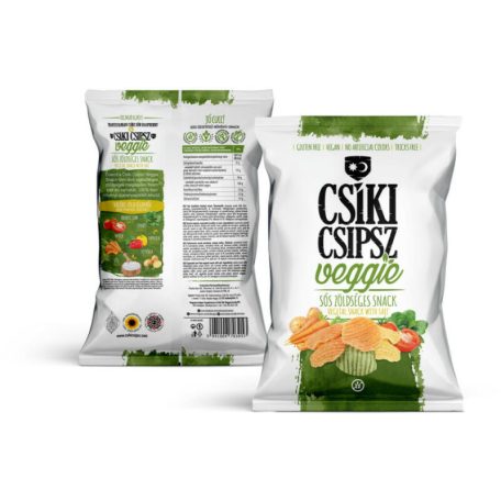 GLUTÉNMENTES CSÍKI CSIPSZ VEGGIE 40G